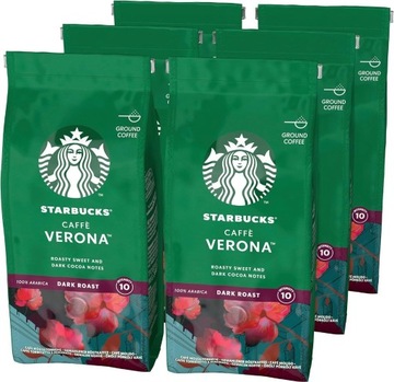 Starbucks Dark Roast Caffè Verona kawa mielona