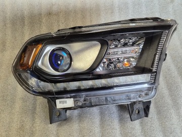 Lampa prawa Dodge Durango ciemna żarówka LED