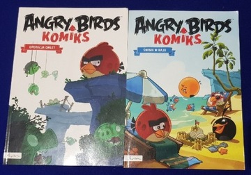 Angry Birds komiksy Operacja omlet i Świnie w raju