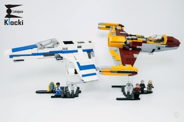 Ekspozytory do LEGO Star Wars E-Wing vs Shin Hati's Starfighter 75364