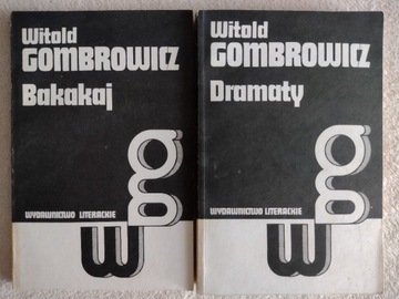 Gombrowicz - Dramaty + Bakakaj, BDB