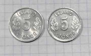 #383 Islandia 5 koron 1977
