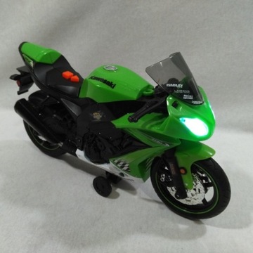 Motocykl Kawasaki Ninja światło dźwięk i napęd
