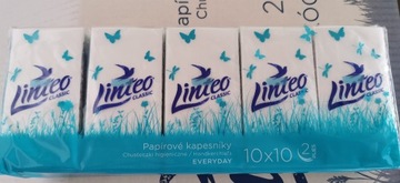 Chusteczki higieniczne LINTEO Classic 10x10 sztuk