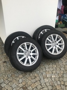 Koła Audi A4 B8 - Letnie-Opony Dunlop-Felgi Audi