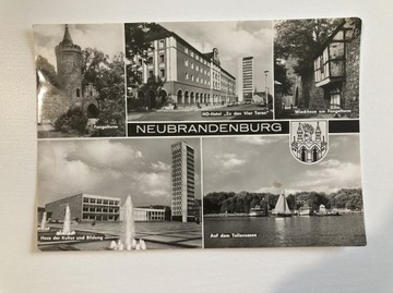 POCZTÓWKA NEUBRANDENBURG NIEMIECKA ORYGINAŁ 1968 