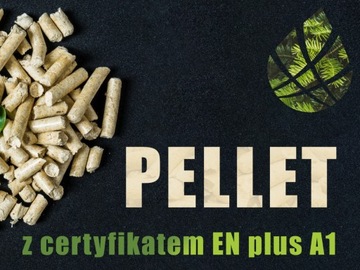 Pellet drzewny Premium, workowany, suchy, 18,5 MJ,