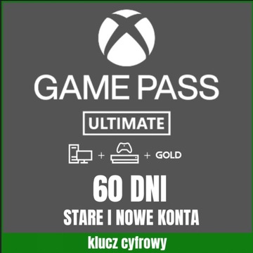 XBOX GAME PASS 60 DNI KOD KLUCZ STARE I NOWE KONTA