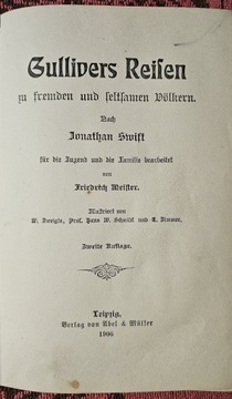 Podróże Guliwera-Jonathan Swifta 1906r.