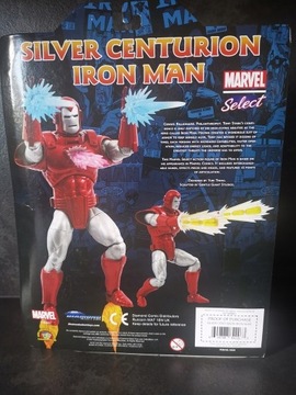 MARVEL SELECT - IRON MAN SILVER CENTURION AVENGERS