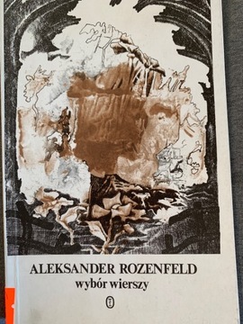 Aleksander Rozenfeld wybór wierszy