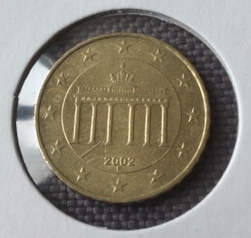 Niemcy - RFN, 10 Euro Cent, 2002