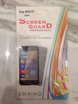 Folia Screen Guard na ekran iPhone 5 5S