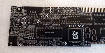 Płytka PCB ZX Sizif 512, rev. E1