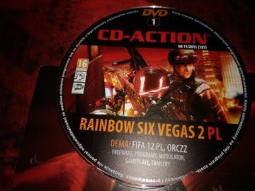CD-ACTION 11/2011 #197 Rainbow Six: Vegas 2 +inne