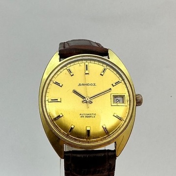 Sandoz - Vintage watch , pozłacany