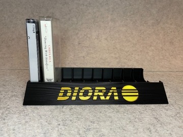 Stojak podstawka na 10 kaset audio Diora