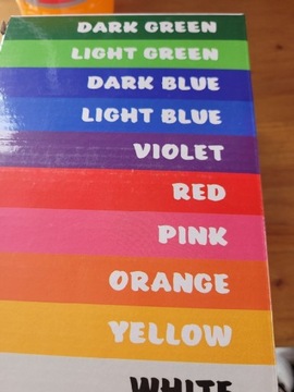 Kolory holi różne kolory
