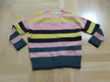 MOLO sweter paski 116 110