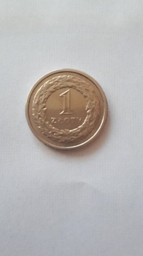 1 zlotych z roku 1991