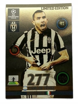 PANINI UEFA CHAMPIONS 2014/2015 LIMITED C.TEVEZ