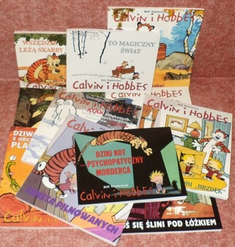 Calvin & Hobbes komplet/pakiet PL Bill Watterson