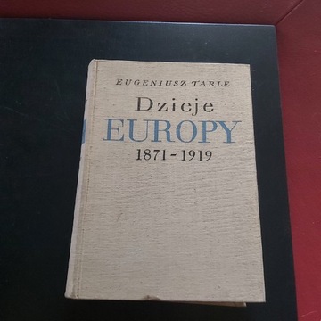 Dzieje Europy 1871-1919 wyd.I-1960 rok.+8 map