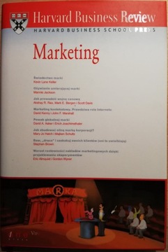 Marketing. Harvard Business Review.