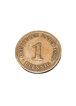 1 Reich Pfennig 1896 r. E