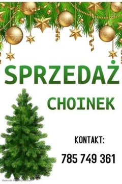 Choinki na sprzedaż