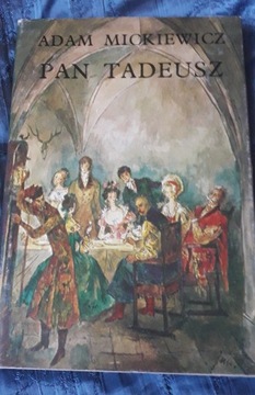 Pan Tadeusz  A.Mickiewicz  wydanie z 1988r