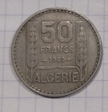 (248) Algieria 50 franków 1949