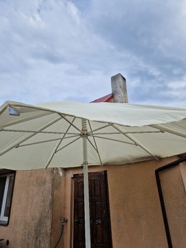  PARASOL OGRODOWY Okrągły 3,5x 3,5m - SOLIDNY 