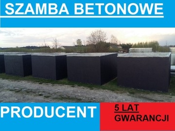 Szamba betonowe,szambo,zbiornik na deszczówkę 5-12