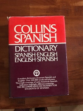 Collins Spanish dictionary