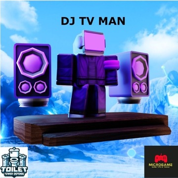 Toilet Tower Defense - DJ TV MAN