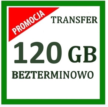 Transfer 120 GB na chomikuj Bezterminowo