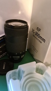 Canon EF 70-300/4-5.6 IS II nano jakNOWY okazja RF