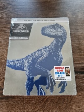 Jurassic World: Upadłe królestwo 4K UHD Steelbook