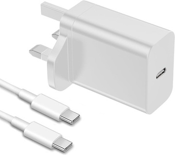 Ładowarka  Sieciowa na USB-C iPhone-Samsung 30W