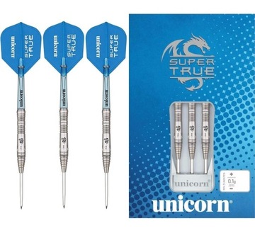 Rzutki dart Unicorn Super True 22gr , 90% wolframu