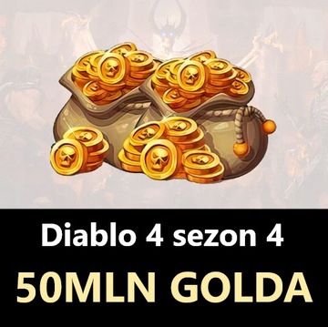 50 mln GOLDA Diablo 4 Sezon 4: Blood Reborn nowy sezon