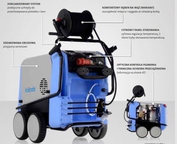 Kranzle Myjka ciśnieniowa na gorącą wodę terma 875