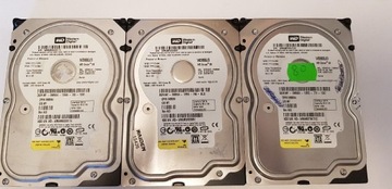 3x Dysk Twardy HDD SATA WD Caviar SE 80 GB sprawne