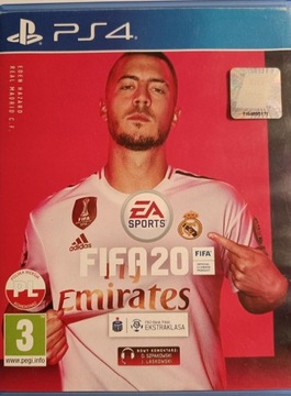 Gra FIFA 20 na PS4