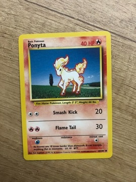 Karta Pokemon Ponyta Base Set 60/102