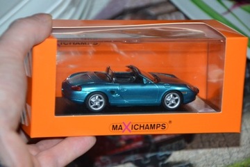 Porsche boxster S 986 1999 Maxichamps 1/43 green