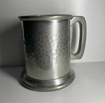 kubek HAMMER english pewter sheffield stary szkło