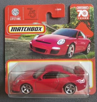 MATCHBOX . PORSCHE 911 GT3 . autko resorówka