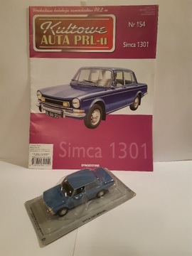 SIMCA 1301 Kultowe Auta DeAgostini 1:43